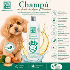 Champú Menforsan Aceite de Argán para Perros 300 ml - Piel Sensible