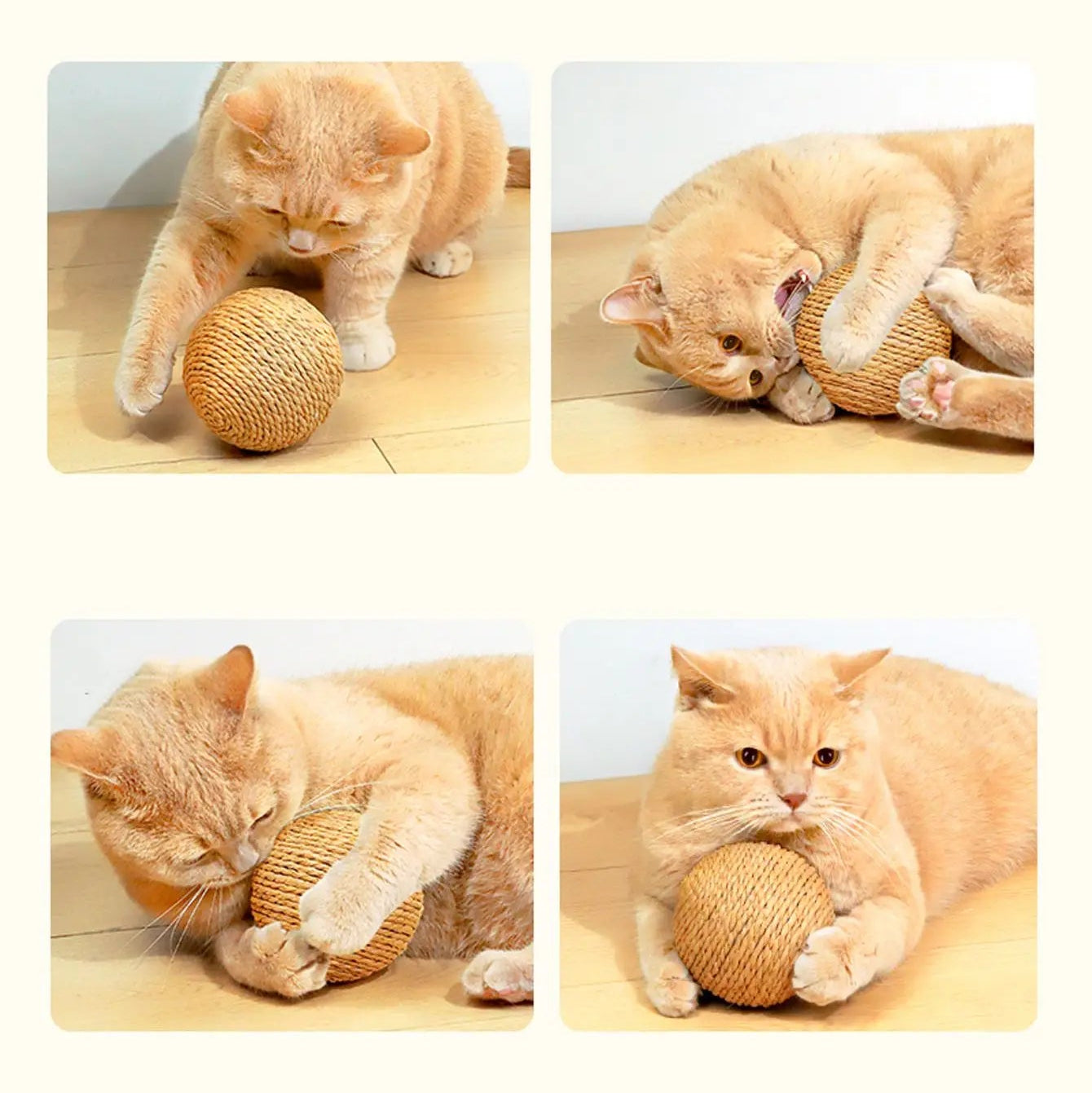 Bola Rascador de Sisal para gatos – foto 3