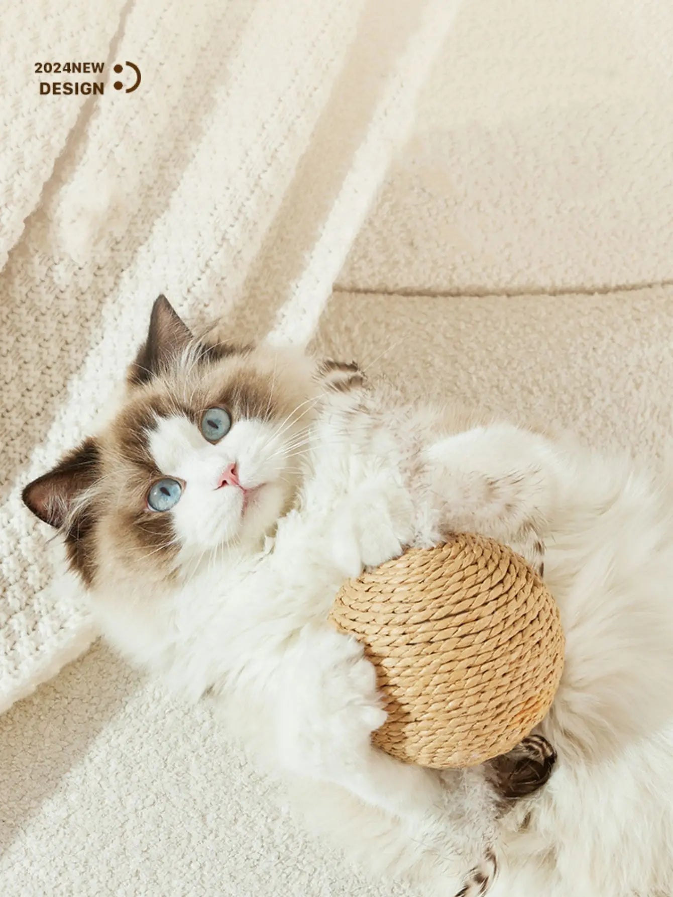 Bola Rascador de Sisal para gatos – foto 1