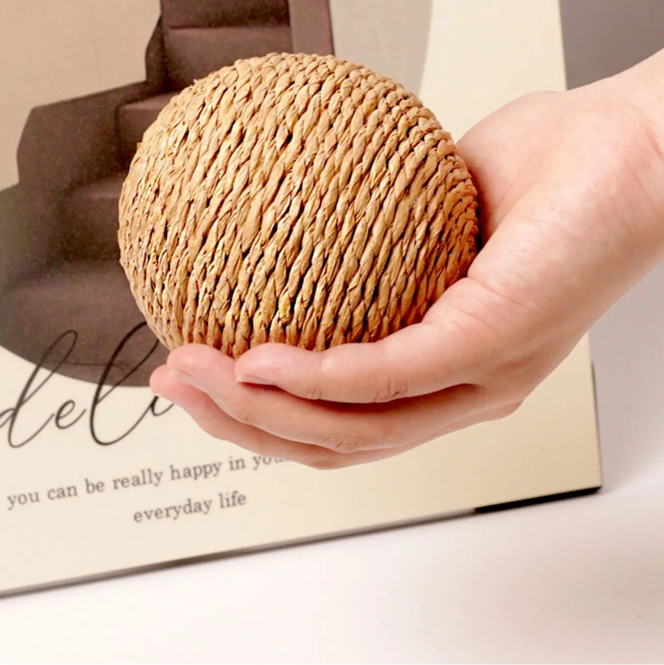 Bola Rascador de Sisal para gatos – foto 4