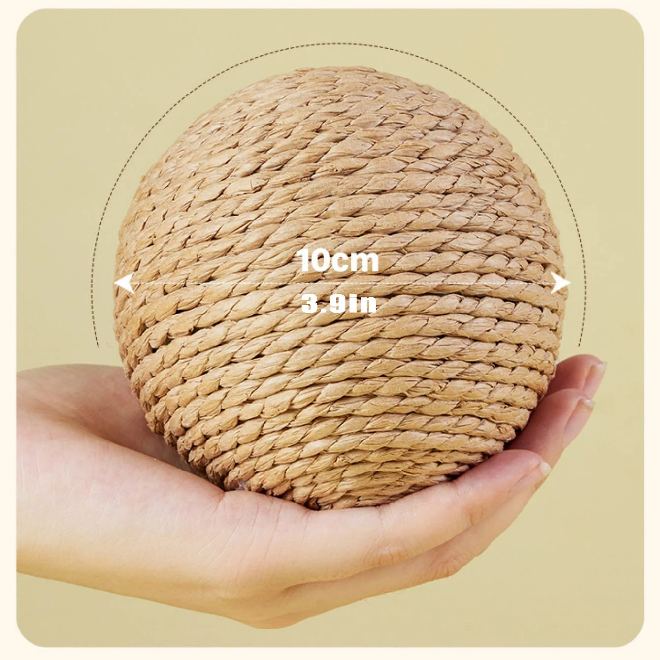 Bola Rascador de Sisal para gatos – foto 5